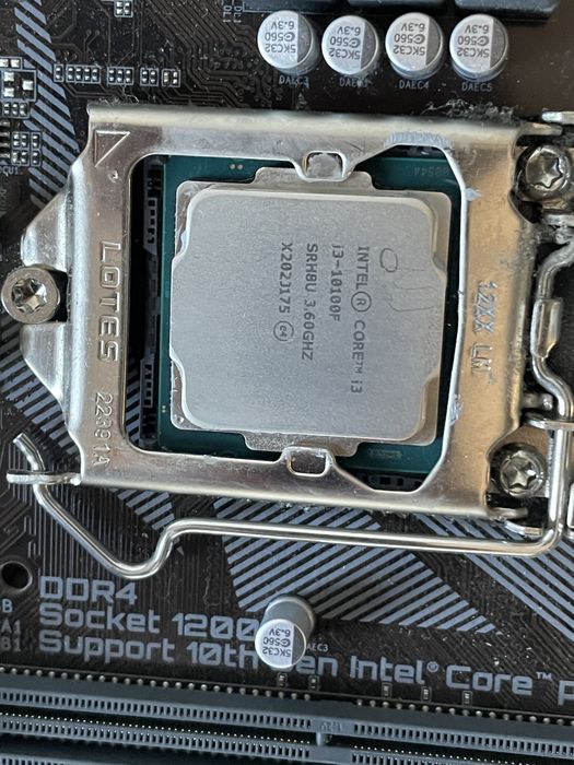 Комплект материнский платаi3 10100F+H410MH V2+Башня