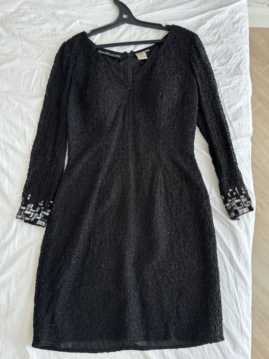 Новое вечернее платье прошитое бисером.