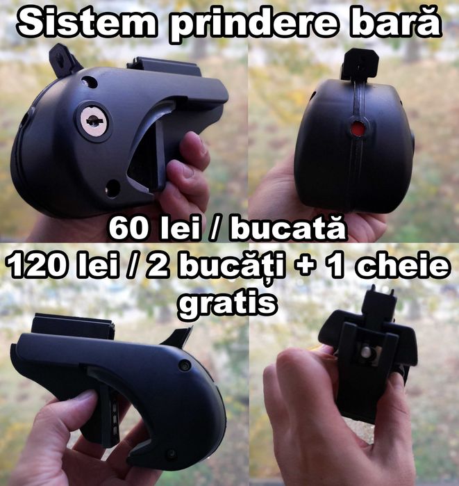 Sisteme prindere bare transversale / capace / garnituri / bare / chei