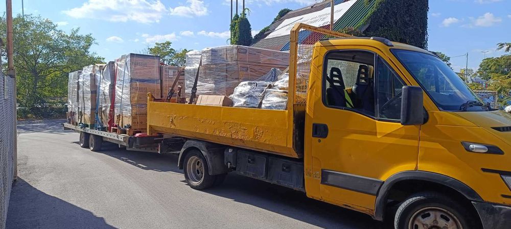 Услуги с Кран, камион с кран, самосвал мини багер, бобкат