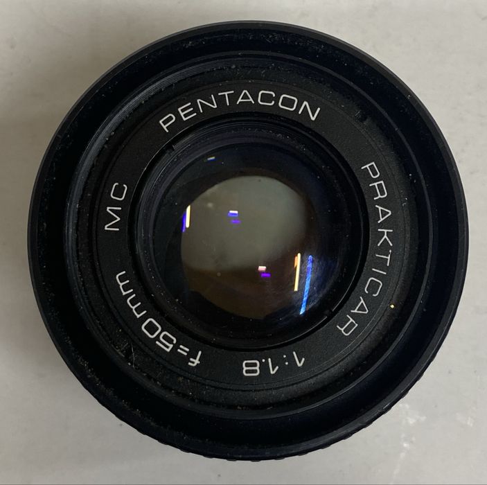 Obiectiv foto Pentacon 50 mm,1.8