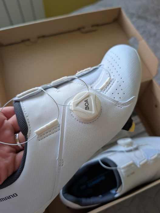 НОВИ! Обувки за колело Shimano с блокове за педали - 90€