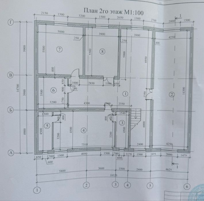 Продается дом 6 соток. 8 комнат. Бектемирский район. Ул Хусайн Байкаро