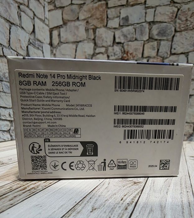 Redmi Note 14 Pro 8/256 на гарантии