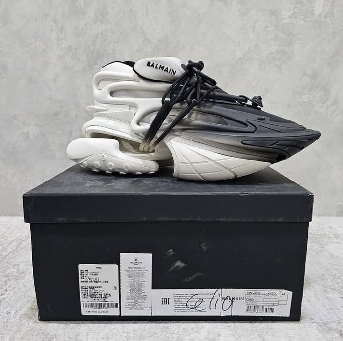 Adidasi balmain unicorn black white marimi 36-46 verificare-ramburs