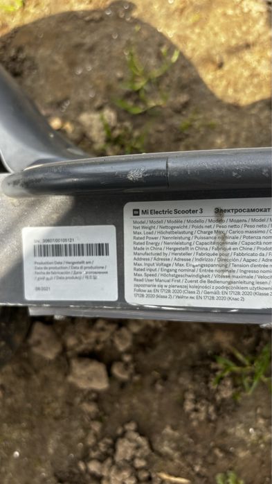 Trotineta electrica xiaomi mi 3