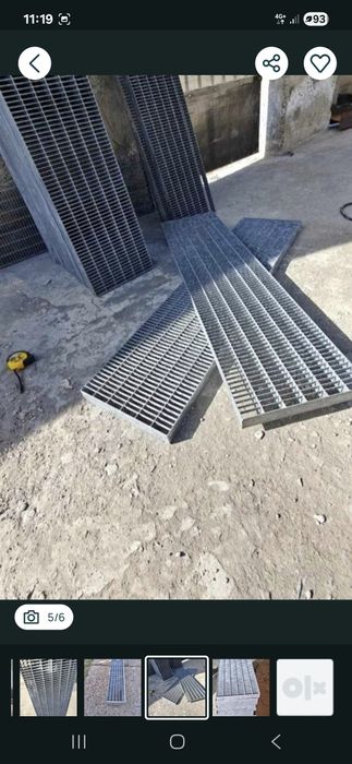 Vând trepte zincate galvanizate