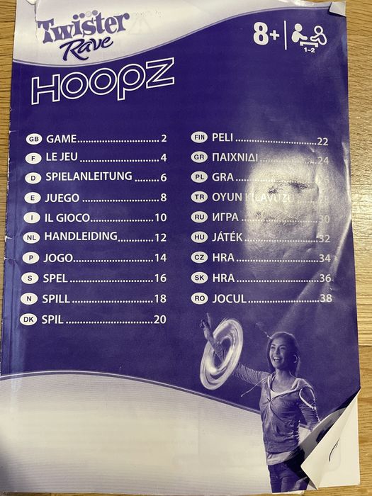 Игра Twister Rave Hoopz