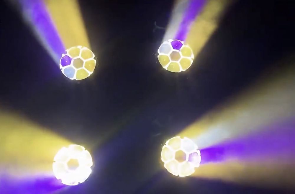 Световая голова Bee eye, глаз пчелы