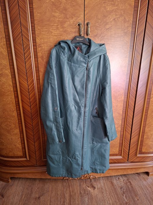 Плащ, натуральная кожа Китай