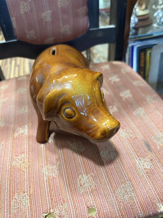 старо керамично прасе касичка