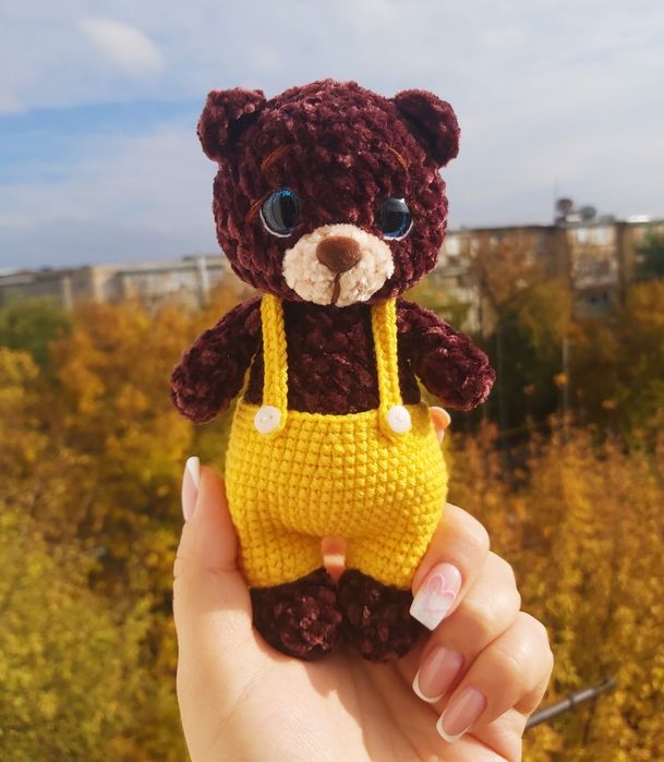 Вязаные плюшевые игрушки
