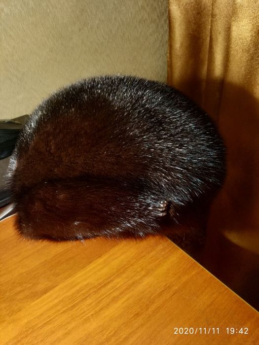 Шапка норковая женская