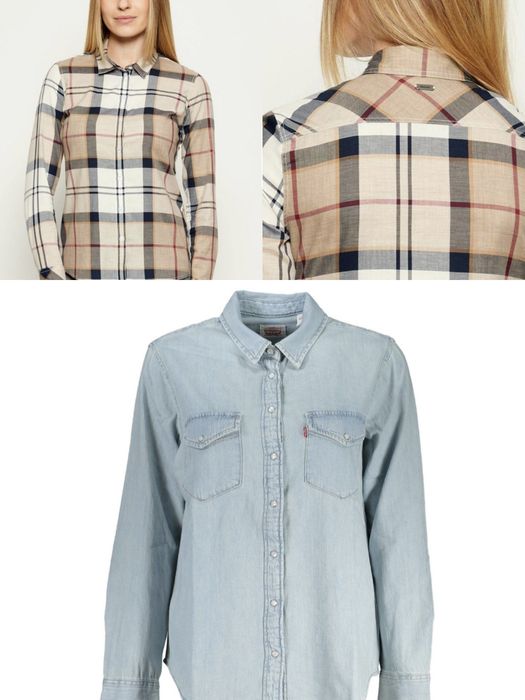 Barbour & Levi's/Дамски ризи Р-р М