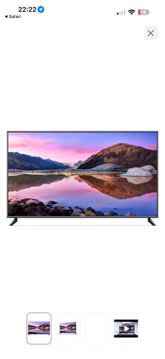 Телевизор Xiaomi P1E 65" L65M7-AUKR 4K Android