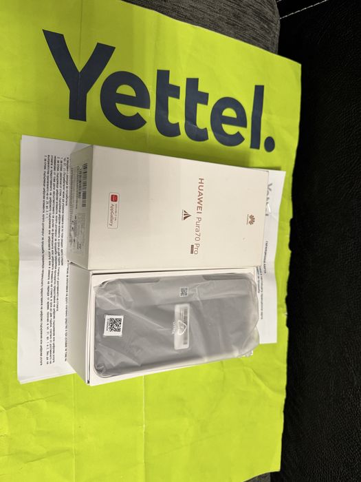 512GB Huawei Pura 70 Pro 12GB Yettel Гаранция 2027г. Black