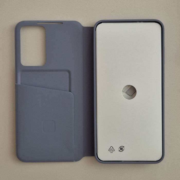 Samsung S-View Wallet Cover за Samsung Galaxy S24 Plus (виолетов)