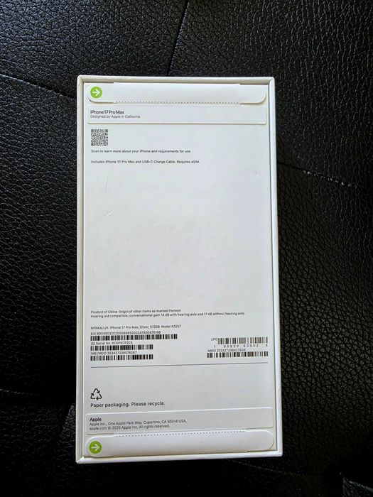 iPhone 17 Pro Max,512 GB,Silver