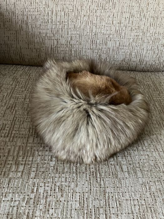 căciulă de damă (blană artificială)