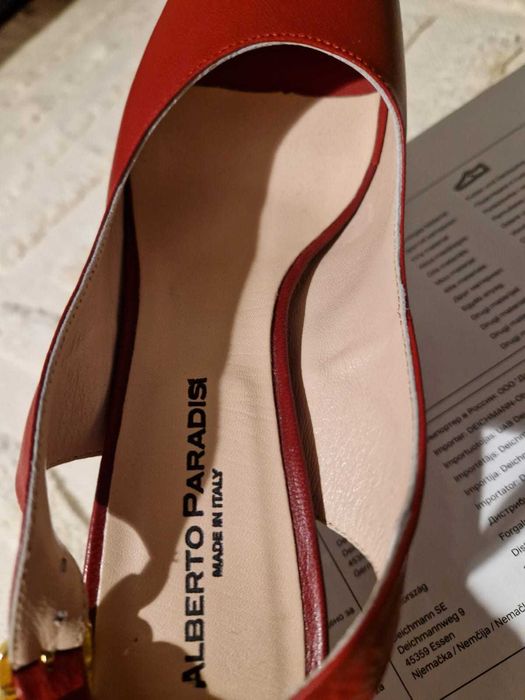 Pantof decupat dama Alberto Paradis