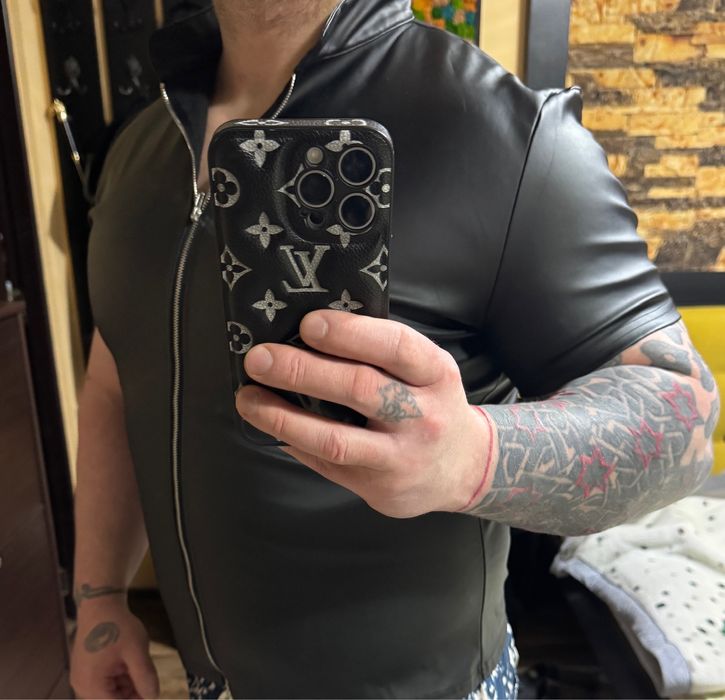 Cămașă Piele - Leather |Black| M