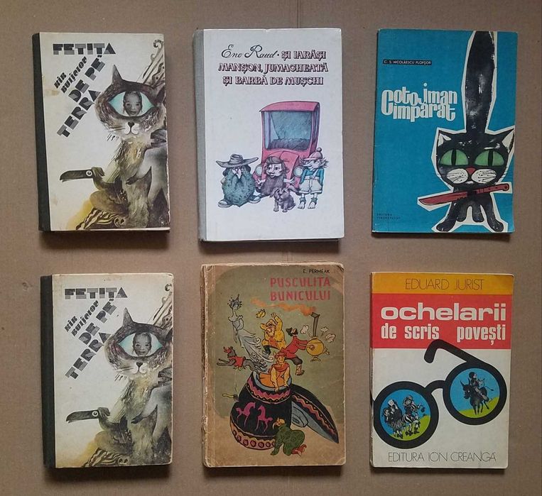 Carti vechi pentru copii. Ilustratii minunate