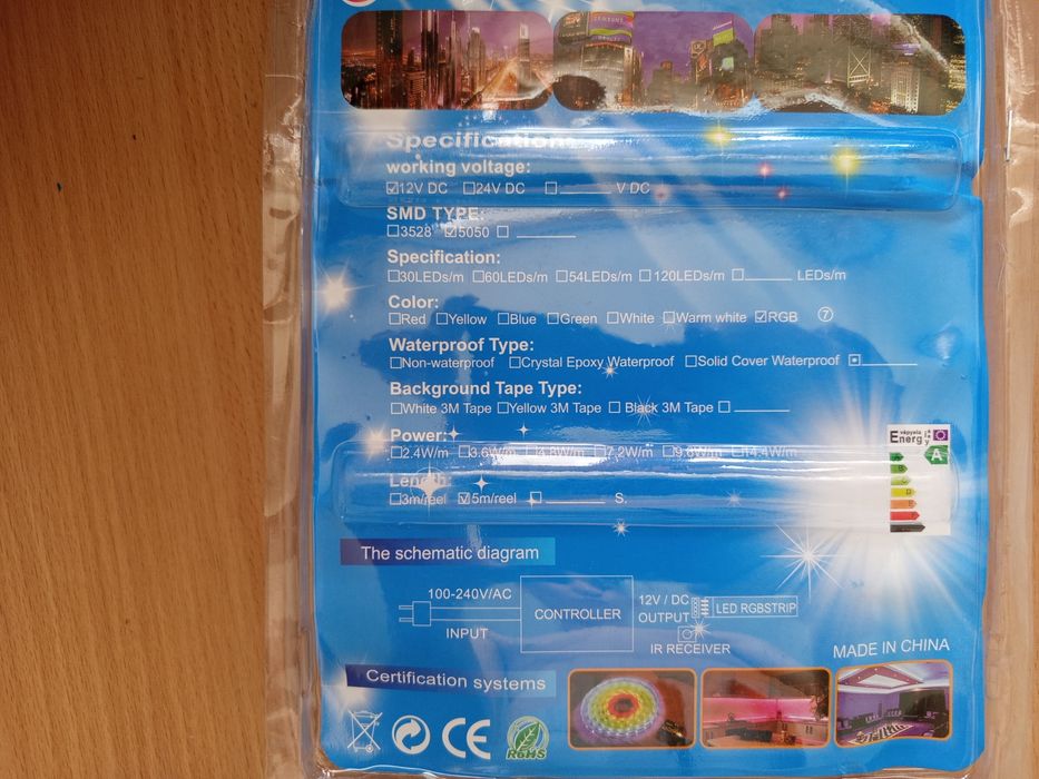 Led лента 5 метров