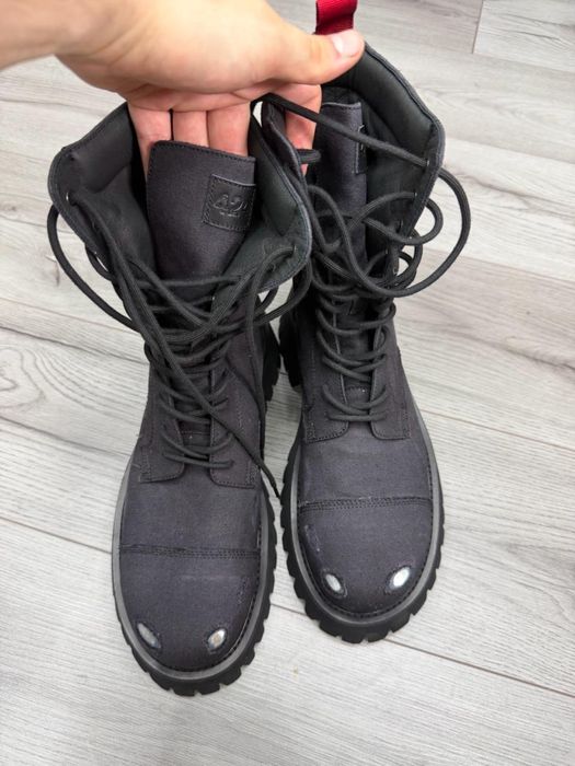 424 Distressed Canvas Boots size 43 noi fara cutie