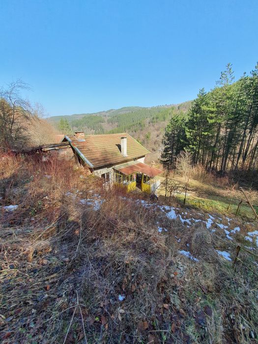 Цяла самостоятелна Къща с двор в с. Луково