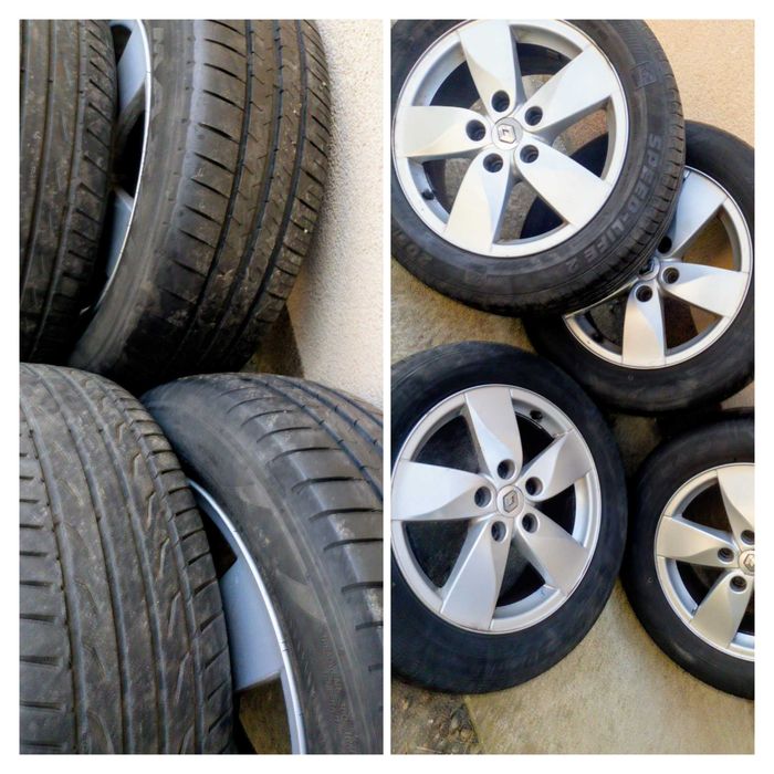 Renault 5x114,3/r16, jante 5x108/r16,rezerva Renault 5x114,3/r15