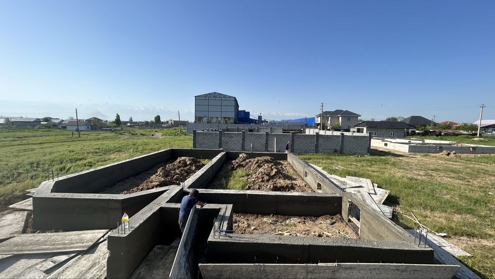 Заливка Фундамент