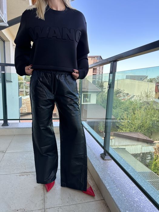 Pantaloni noi piele  Alexander Wang