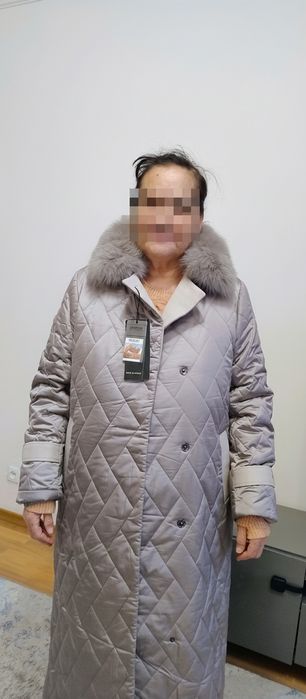 Пальто из курточной ткани