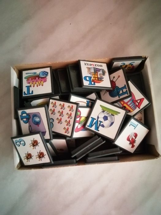 Лото детское буквы* цифры