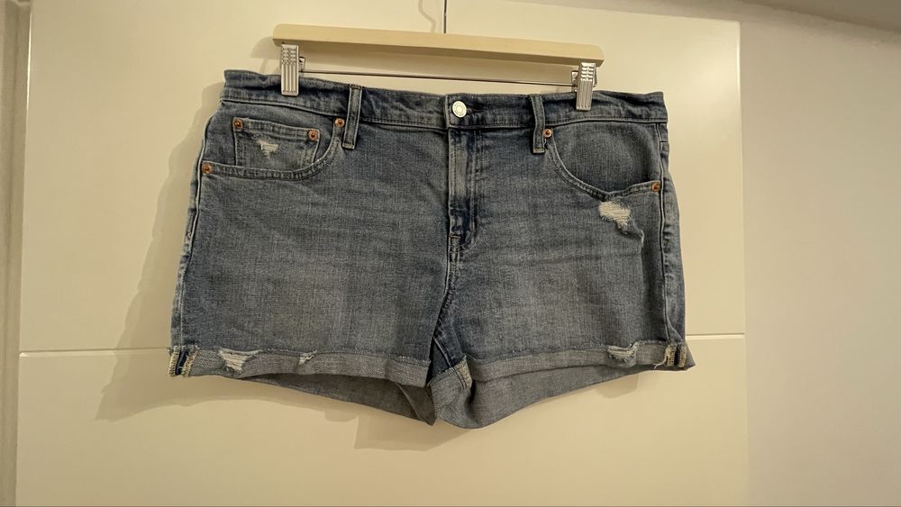 Дънкови къси панталони