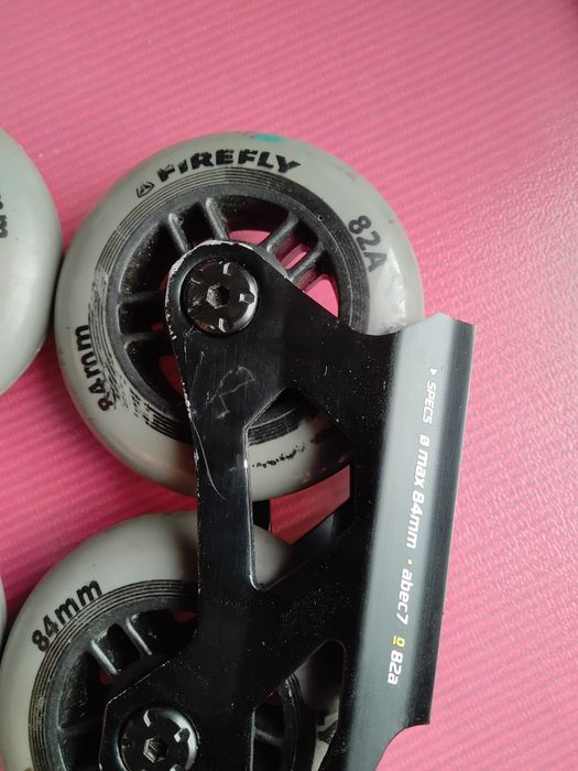 Setup complet role agresive in role freeskate 84mm