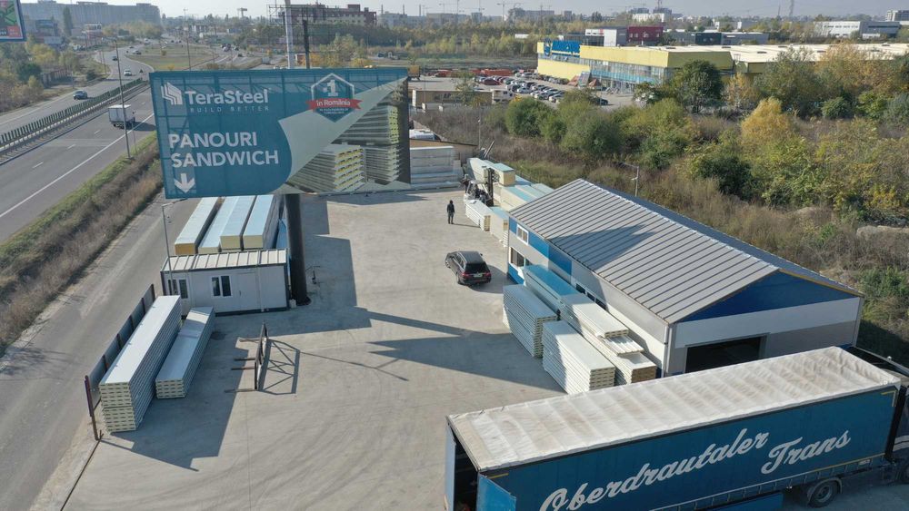Panouri Termoizolante - tip Sandwich + Accesorii - Depozit Bucuresti