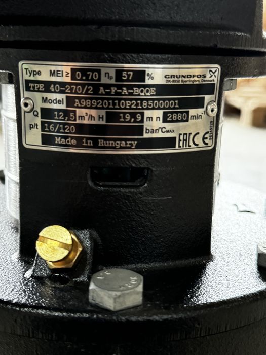 Грундфос ,индустриална помпа ,честотно управление