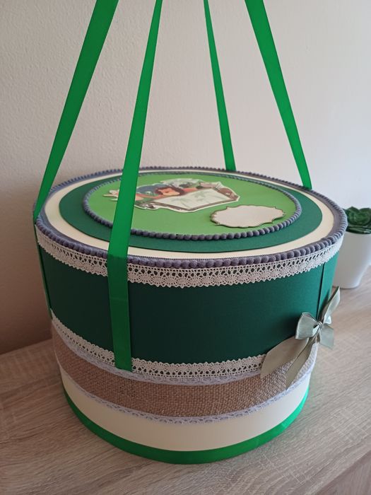 Cutie trusou botez personalizata