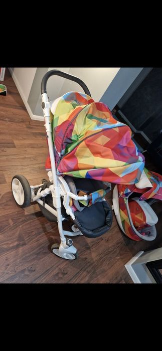 Carut bebe 2 în 1