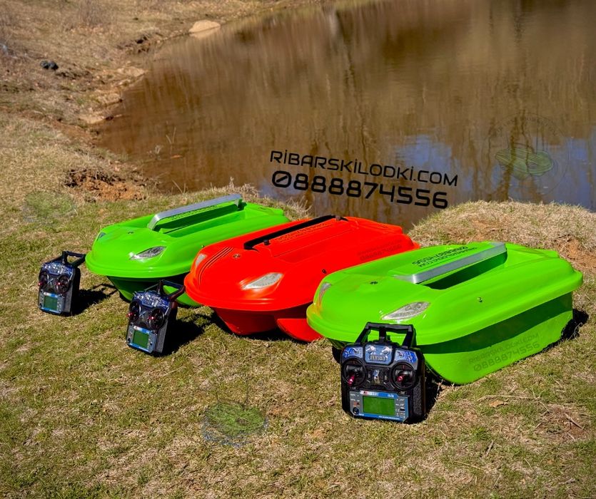 Лодка за захранка COBRA с 3 години гаранция