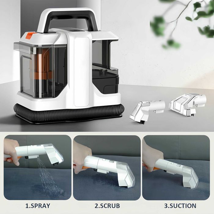 Универсальный моющий пылесос для влажной уборки — для мебели, ковров.