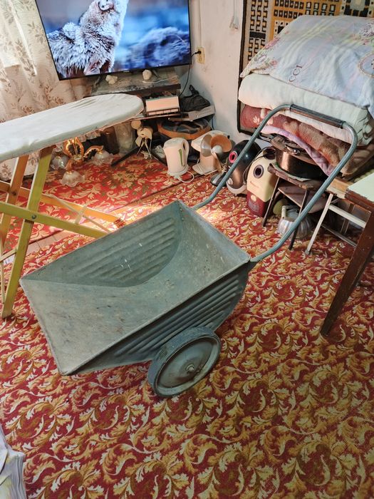 Садовая тележка металлическая