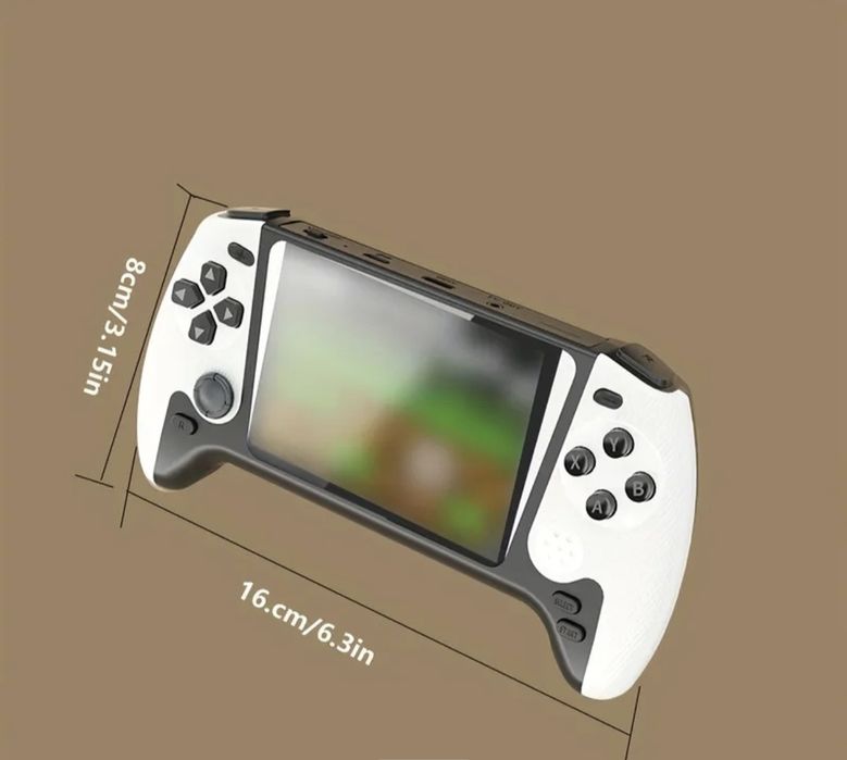 Мини-игровая консоль 3.5" с 500 играми