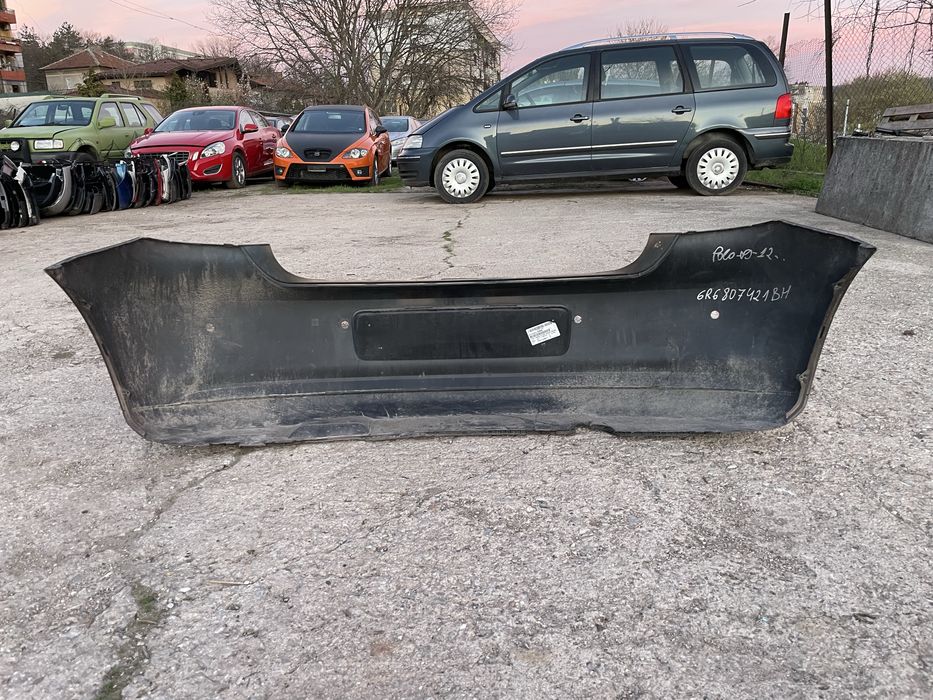 Задна броня за VW Polo  Фолксваген Поло 2009-2014г