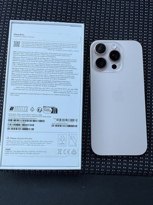 Iphone 16 pro 128 Gb Gold