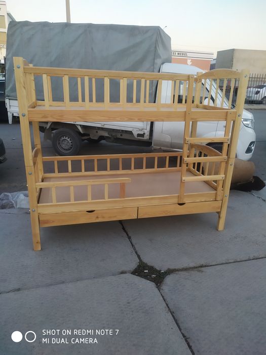 1кишилик 2этажли ва 2кишили краватларимиз бор сехимизда таер махсулот