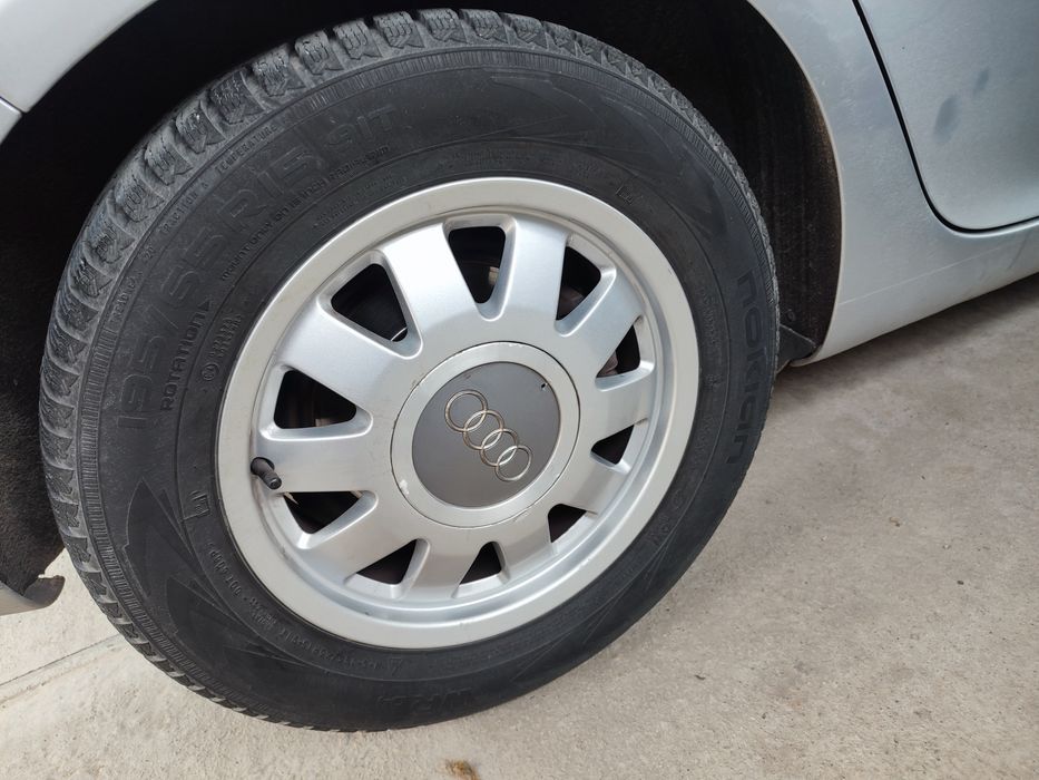 4 зимни гуми+ 4 джанти,употребявани