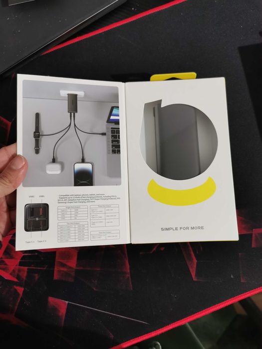 Incarcator retea - Baseus Simultaneous Charging - 100W