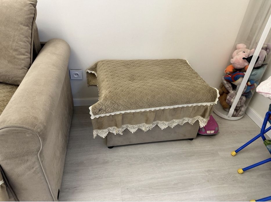 Диван кресло пуфик